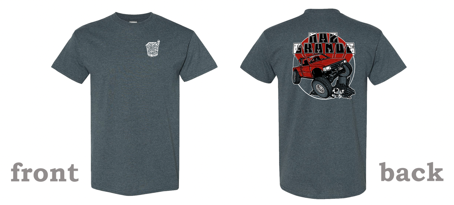 dirtheadshed maz grande shirt